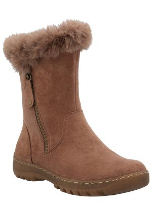 Botín Badajoz Mujer Camel