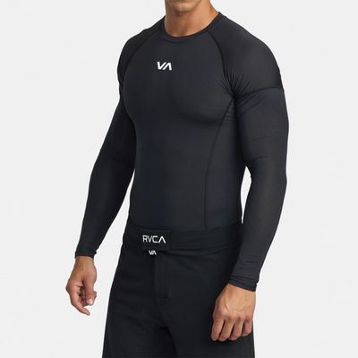 Polera Hombre Sport Rashguard M Sf Negro