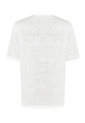 Imagen 2 del producto Polera Lino Orgánico Beige Remini Mujer 