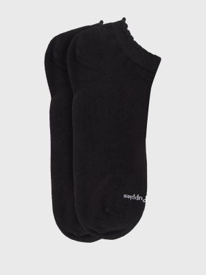 Imagen 2 del producto Calcetin Algodón Mujer Ped St Plain Negro