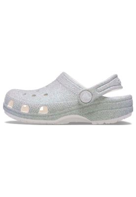 Imagen 2 del producto Zueco Crocs Niño Classic Iridescent K Blanco
