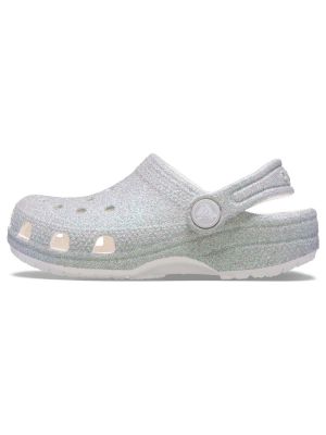 Imagen 2 del producto Zueco Crocs Niño Classic Iridescent K Blanco