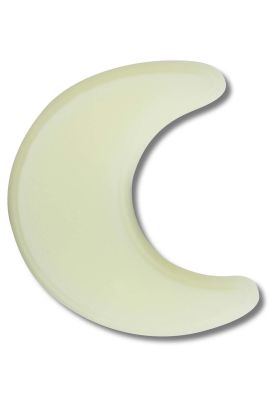 Jibbitz Crocs Luna Brilla En La Oscuridad Blanco