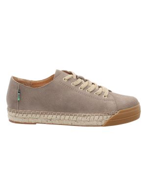 Zapatilla Cuero Mujer Fontaine Gris