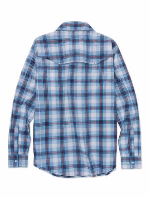 Imagen 2 del producto Camisa Casual Lightweight Western Celeste Hombre
