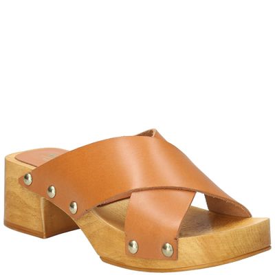 Imagen 2 del producto Sandalia Cuero Mujer Susa Café