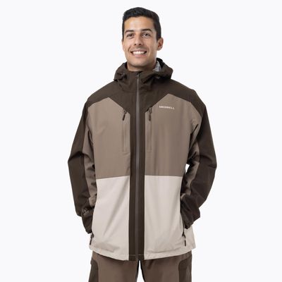 Imagen 1 del producto Impermeable Hombre Arkaon Hardshell Café