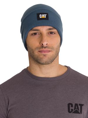 Gorro Casual Hombre Cat Label Cuff Beanie Azul