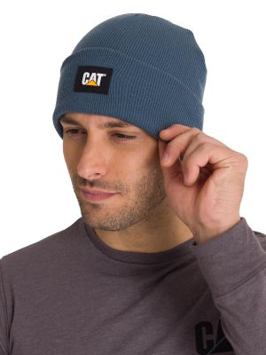 Imagen 2 del producto Gorro Casual Hombre Cat Label Cuff Beanie Azul