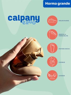 Imagen 2 del producto Zapatilla Cuero Ergonómica Nino Alaska Café