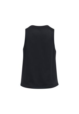 Imagen 2 del producto Polera sin mangas UA Tech para niña Negro