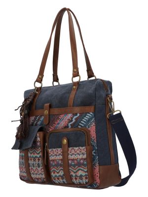 Imagen 2 del producto Cartera Textil Mujer Atzi Bag Azul