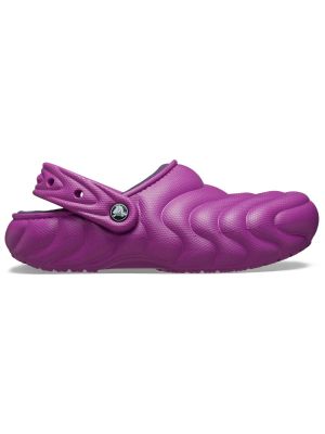 Zueco Crocs Mujer Lined Overpuff Púrpura