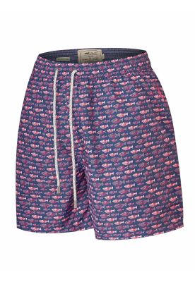 Traje De Baño Fibras Recic Hombre Izam Morado