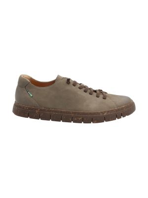 Zapatilla Cuero Hombre Posselt Gris
