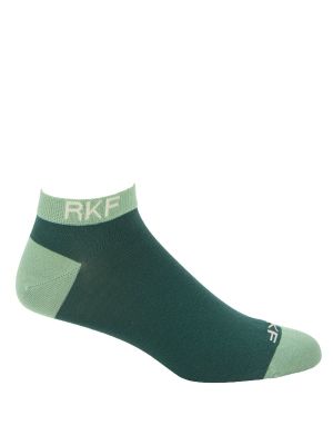 Calcetin Bambú Hombre Ped Liso Verde