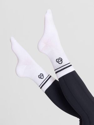 Imagen 2 del producto Pack 2 Calcetines Mujer Quarter Blanco