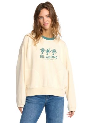 Imagen 1 del producto Polerón Mujer Triple palms crew Blanco