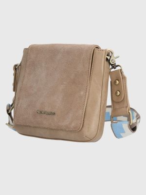 Imagen 2 del producto Cartera Ecocuero Beige Lynn Cross Mujer