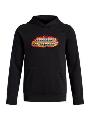 Polerón Lifestyle niño Rival Flamin Wordmark Negro