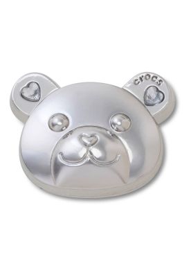 Jibbitz Osito Plateado Indie Plateado