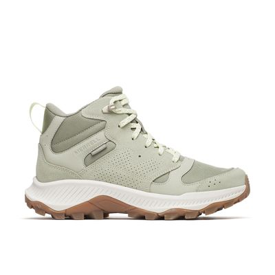 Imagen 1 del producto Botin Cuero Mujer Tempo Sol Mid Waterproof Verde Claro