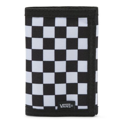 Billetera Hombre Mn Slipped Black-White Check