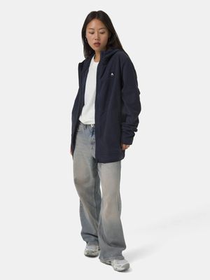 Imagen 2 del producto Polerón Unisex Full Zipper Hexagonal Azul