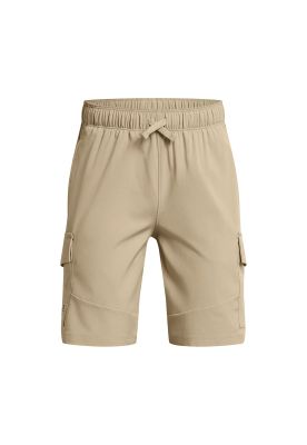 Shorts Cargo UA Tech para Niño Café