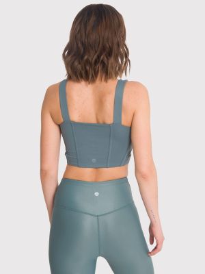 Imagen 2 del producto Peto deportivo Mujer Crop Top Pro Verde