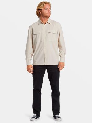 Camisa Hombre Surftrek Blanca A/Div