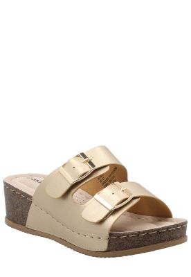 Sandalia Mujer Riviera Dorado