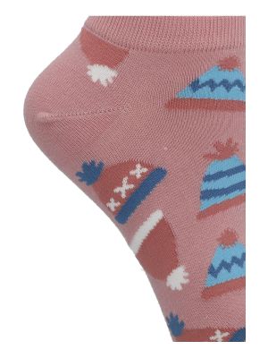 Imagen 2 del producto Calcetín Algodón Mujer Ped Winter Rosado
