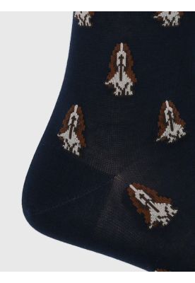 Imagen 2 del producto Calcetín Algodón Hombre D Dogs Azul