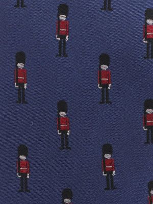 Imagen 2 del producto Corbata Seda Hombre Hp Tie England Azul Marino