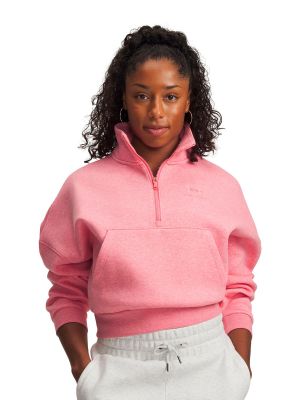 Imagen 1 del producto Poleron UA Icon Fleece Oversized Rosado Mujer