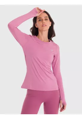 Polera Mujer First Layer Rosado Claro