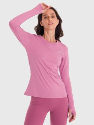 Polera Mujer First Layer Rosado Claro