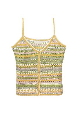 Polera Algodón Orgánic Varadero Amarillo Mujer