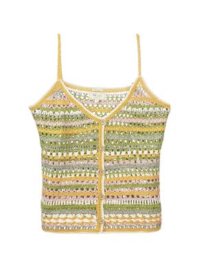 Polera Algodón Orgánic Varadero Amarillo Mujer