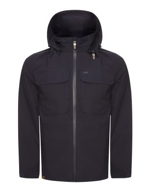 Impermeable Fibras Recicladas Hombre Rain Azul