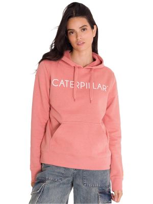 Imagen 1 del producto Polerón Con Gorro Logoerpillar Mujer Terracota