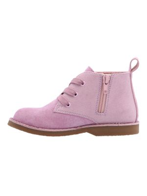 Botin Cuero Mandy Niña Rosado