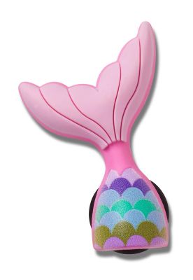 Jibbitz Crocs Cola De Sirena 3D Rosado