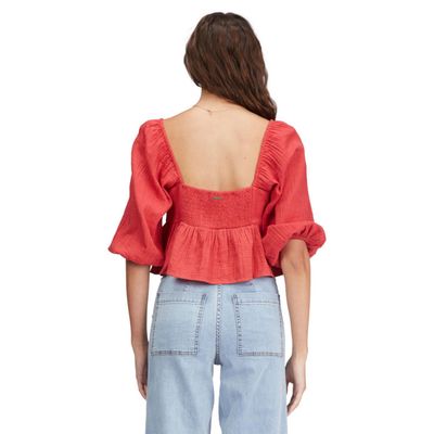 Imagen 2 del producto Blusa M/C Cross My Heart J Wvt Rojo Mujer