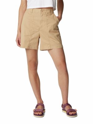 Short Mujer Calico Basin Cotton Beige