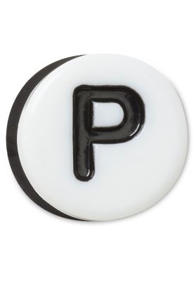 Jibbitz P Pequeña Carta de Amistad Blanco