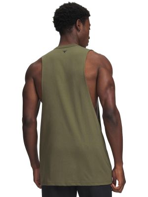 Imagen 2 del producto Polera S/M UA Project Rock Bsr Verde Hombre