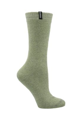 Calcetines  Heavy Plain Mujer Verde