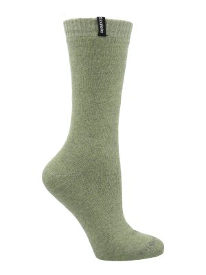 Calcetines  Heavy Plain Mujer Verde